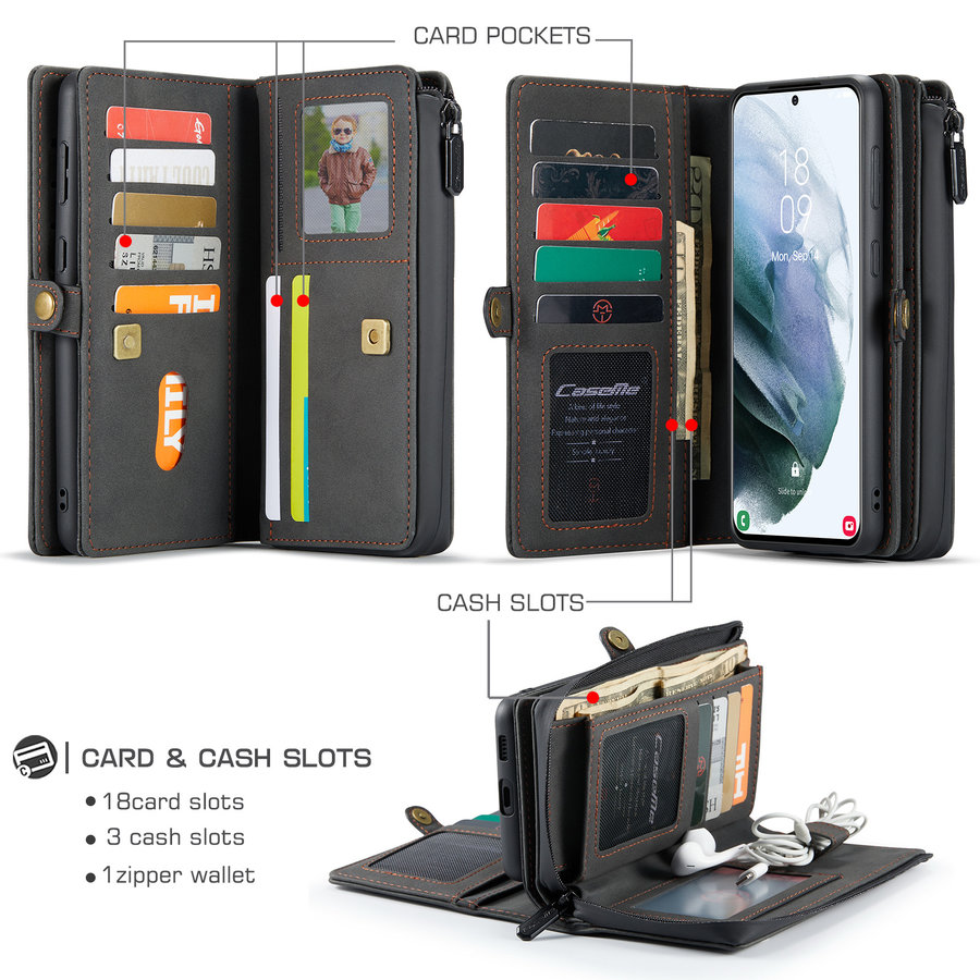 Multi Wallet pour S21 Ultra Black