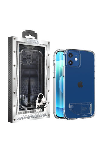  Anti Shock + Standaard Hoesje iPhone 12/12 Pro 6.1'' 