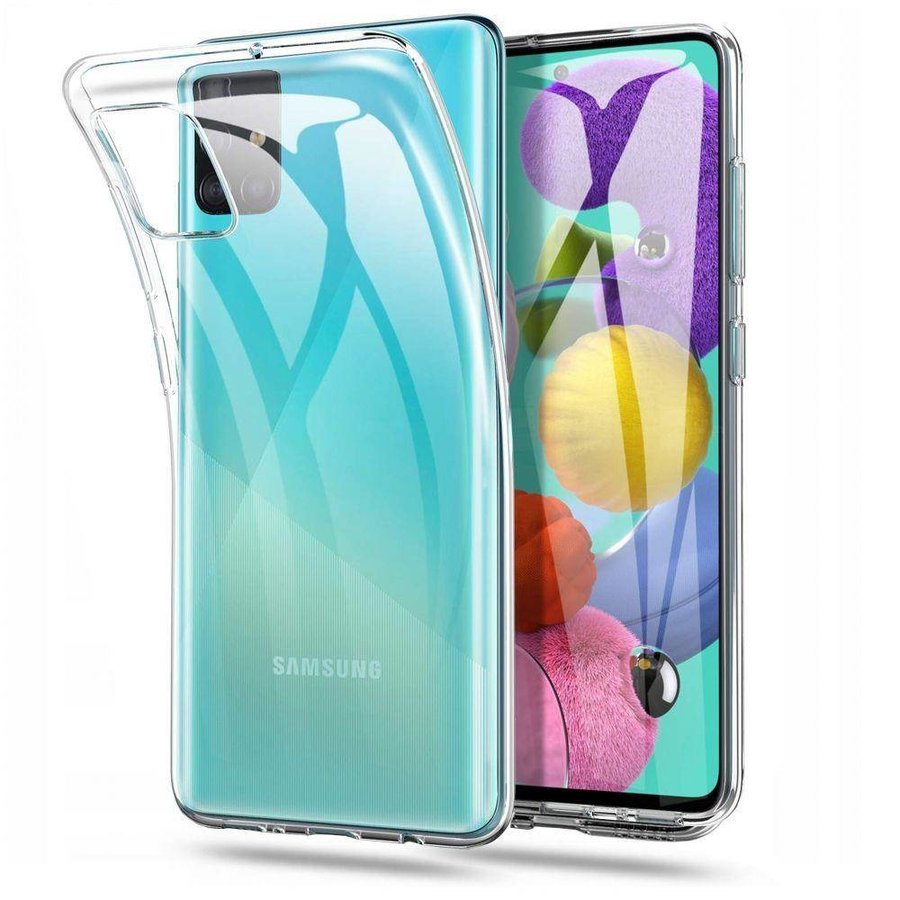 Coque Coolskin3T pour Samsung M31S Transparent Blanc