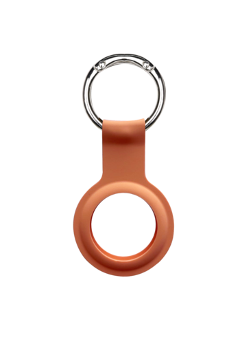  Devia Apple AirTag Silicone Sleutelhanger Ring Oranje 