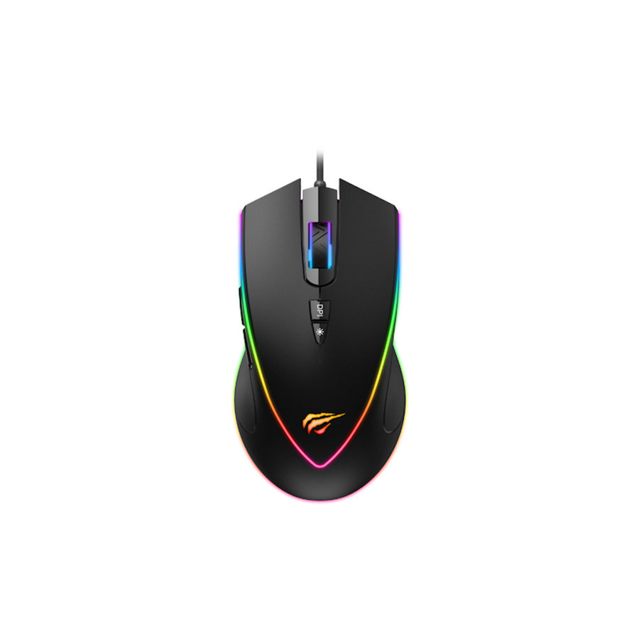 Souris de jeu MS1017 - 6400 DPI - RVB éclairé