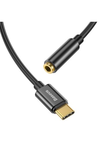  Baseus Adattatore jack per cuffie da USB-C a 3,5 mm 