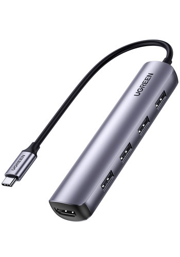  UGreen 5-in-1-USB-C-Hub mit 4x USB 3.0 & HDMI 4K 