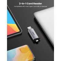 2-in-1 USB-C OTG Card Reader