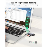 2-in-1 USB-C OTG Card Reader