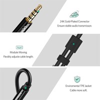 Cable divisor de auriculares con micrófono