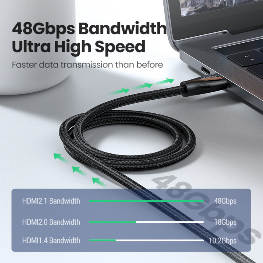 Kabel 8K Ultra HD HDMI 2.1 2M