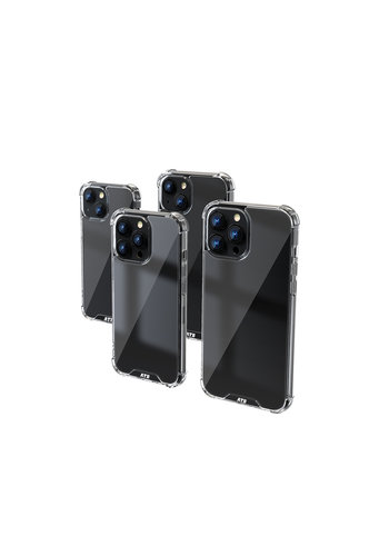  ATB Design iPhone 13 Pro Case Transparent - Anti-Shock 