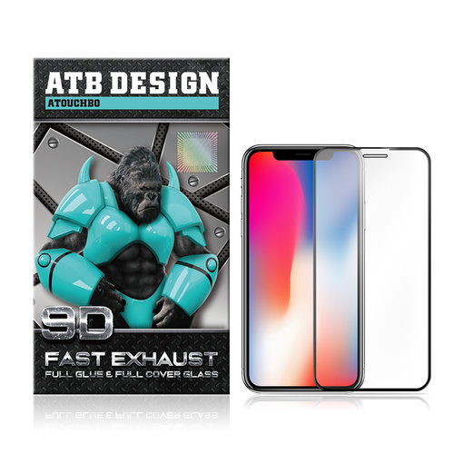  ATB Design Szkło hartowane 9D z pełnym klejem iPhone 14 Plus/13 Pro Max 