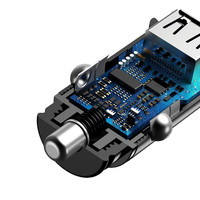 Autolader USB-A/USB-C 30W Universeel Zwart