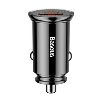 Autolader USB-A/USB-C 30W Universeel Zwart