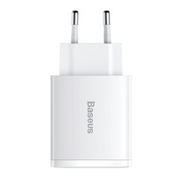 Chargeur de voyage compact 2x USB-A + USB-C 30W