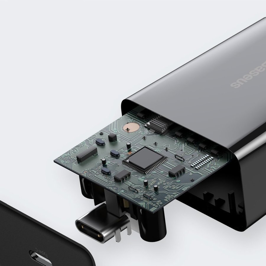 Mini-Reiseladegerät USB-C PD 20W Schwarz