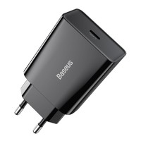 Mini Cargador de Viaje USB-C PD 20W Negro