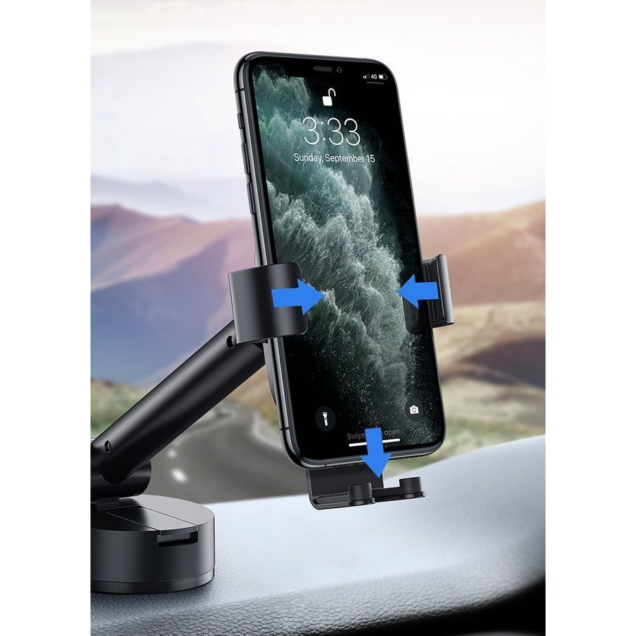 Gravity Phone Holder with Suction Cup