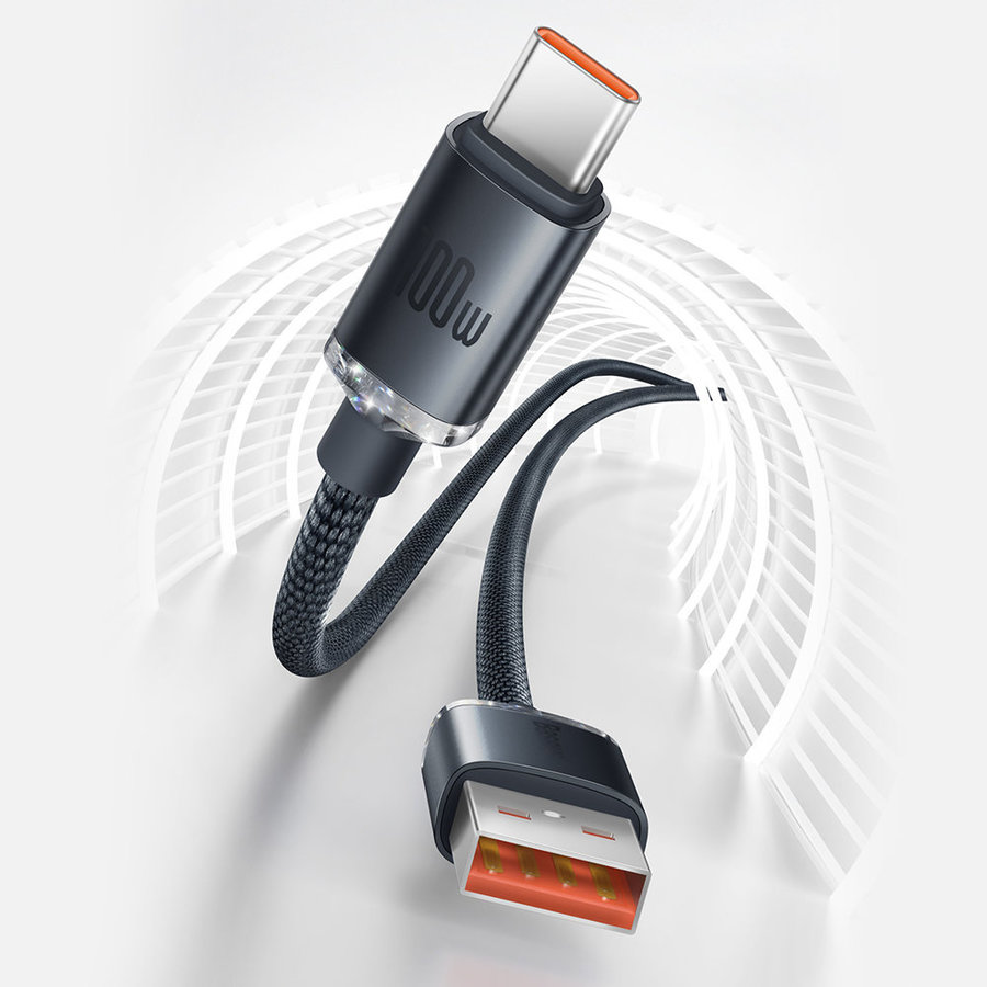 100 W USB-A-zu-Typ-C-Kabel 1,2 Meter