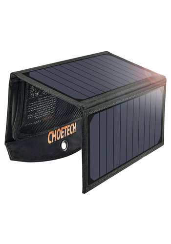  Choetech Cargador solar plegable 19W 