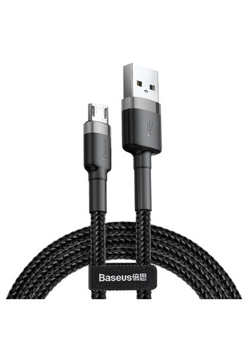  Baseus Cafule Micro USB Cable 1 Meter Black Gray 