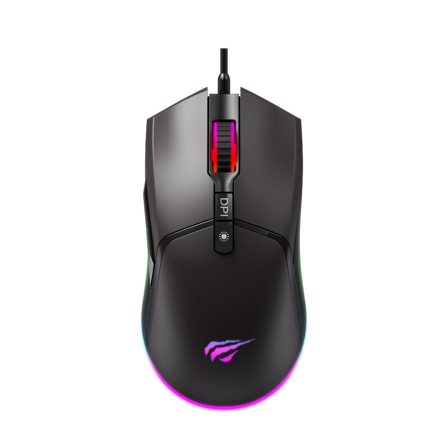 MS958 Gaming-Maus – 12.000 DPI – RGB-Beleuchtung