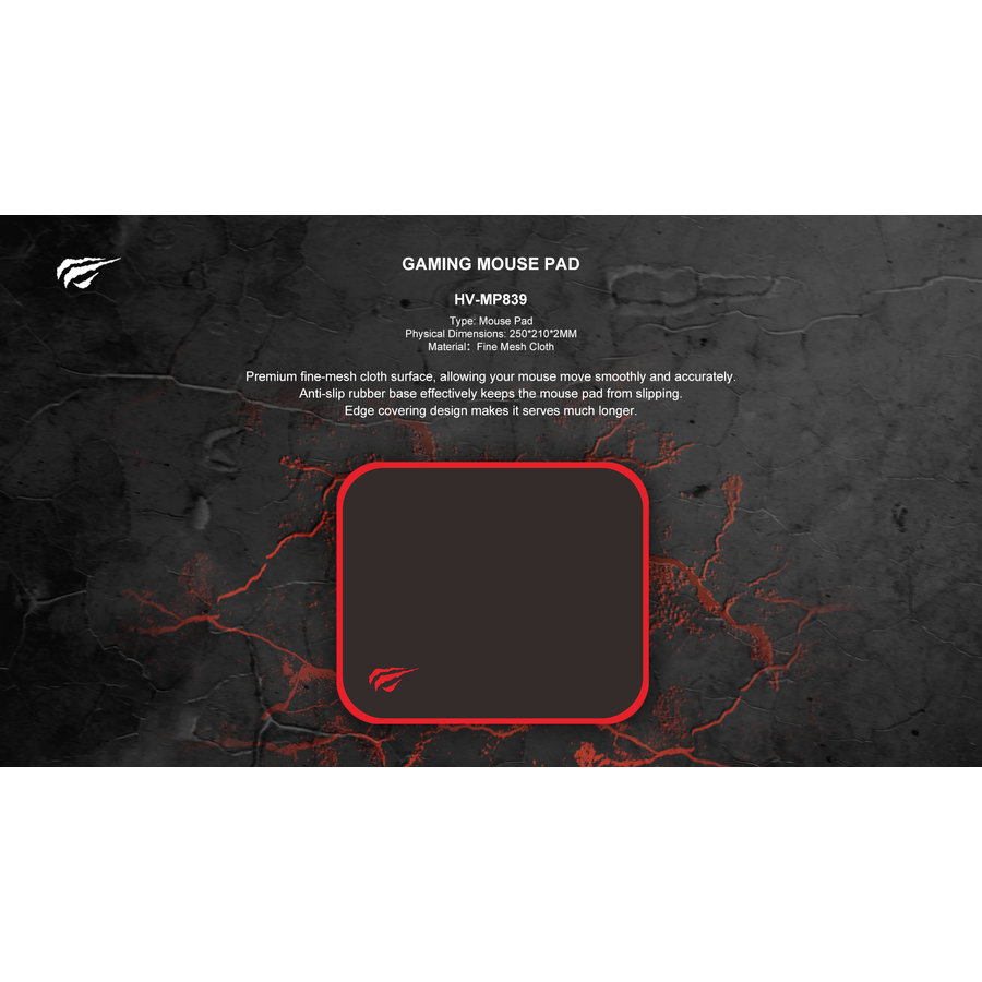 HV-MP839 Gaming Mouse Pad