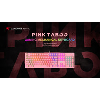 Mechanische Gaming-Tastatur KB871L Pink – RGB-Beleuchtung