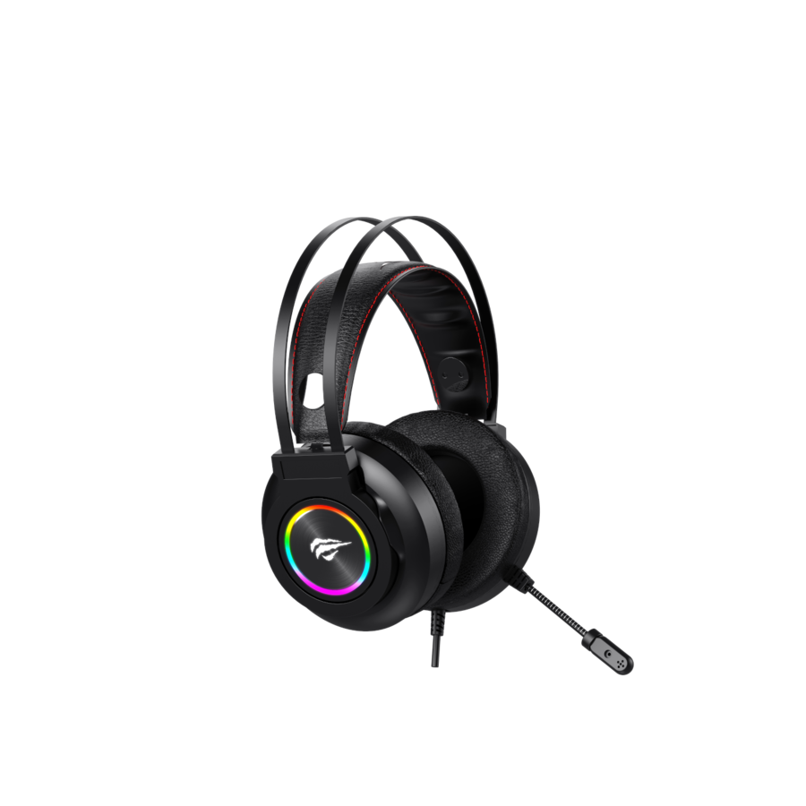 Słuchawki do gier H654D — światło RGB
