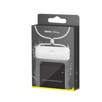 Funda impermeable para teléfono IPX8 blanca universal