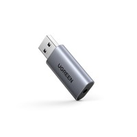 USB 2.0 naar 3.5 mm Audio Adapter