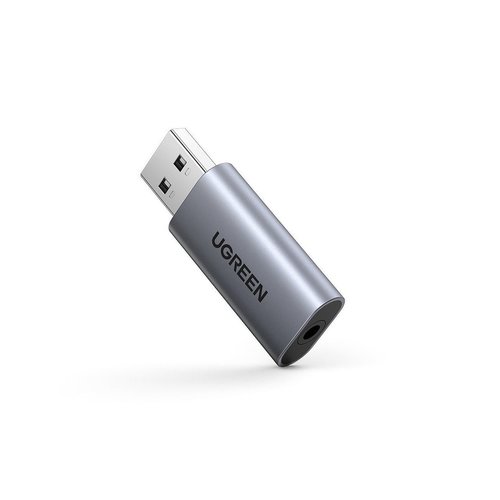 UGreen Adaptador de audio USB 2.0 a 3,5 mm 