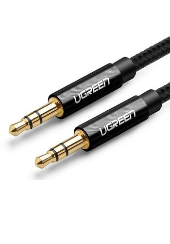  UGreen 3.5mm AUX Kabel Male 1m Zwart 