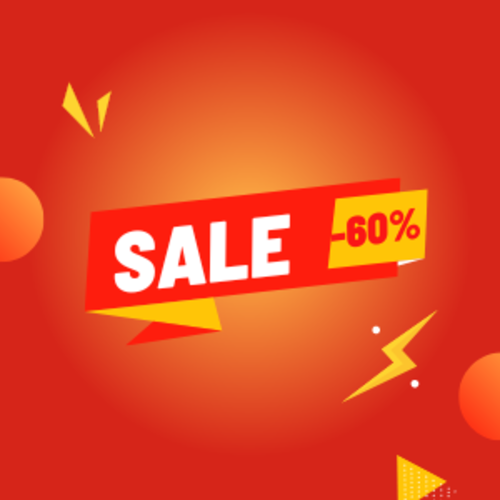 Sale 60% off