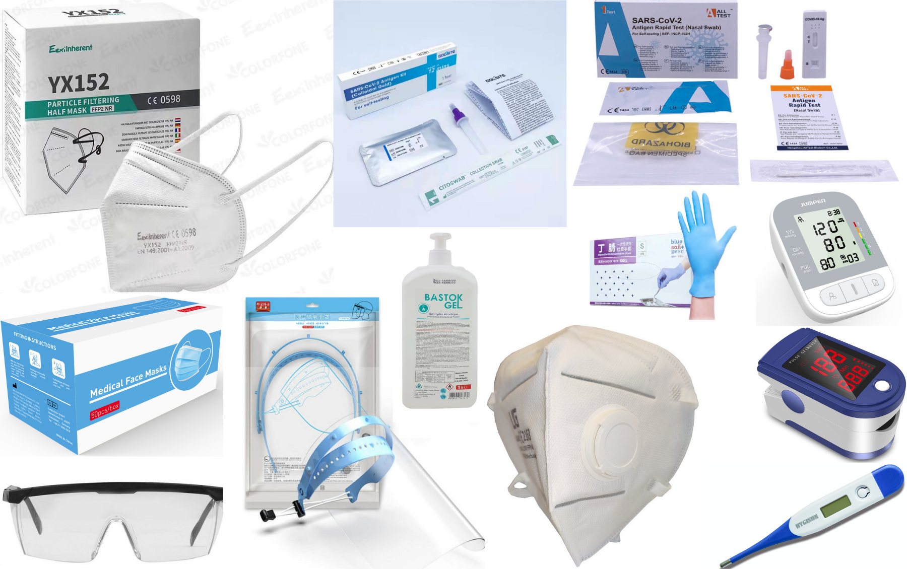 International shipping for healthcare & COVID prevention products 