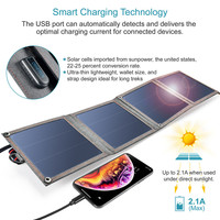 14W Opvouwbare Solar Charger