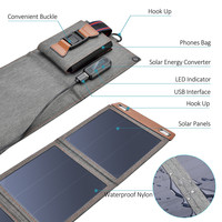 Cargador solar plegable de 14W