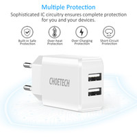 Travel Charger Adapter 2x USB-A