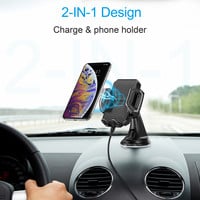 10W Wireless Charger/Car Holder