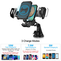 10W Wireless Charger/Car Holder