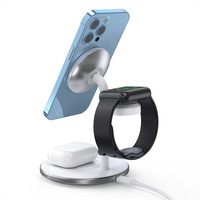 15W Wireless Charger + AirPod charger + Apple Watch Holder