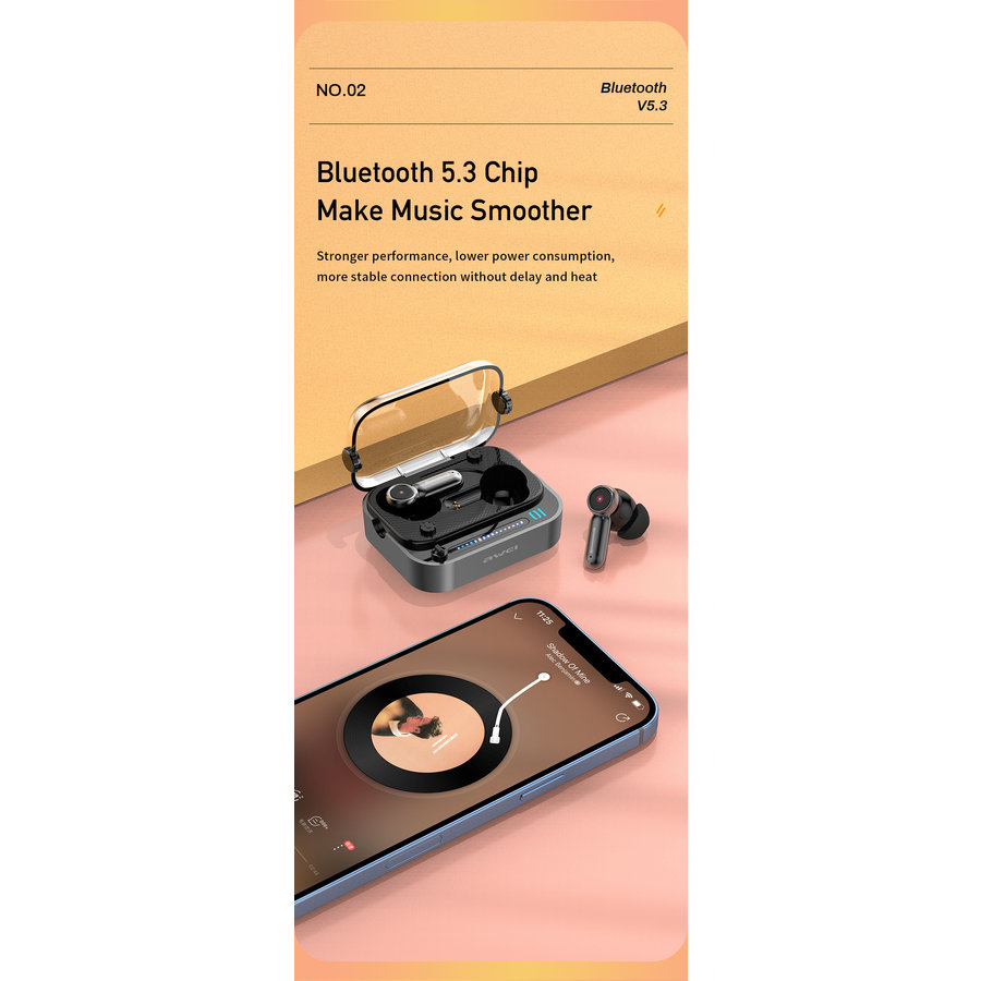 T58 Auricolare Design retrò Bluetooth 5.3