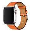 Devia Apple Watch Correa de piel sintética 42/44/45/49 mm Naranja