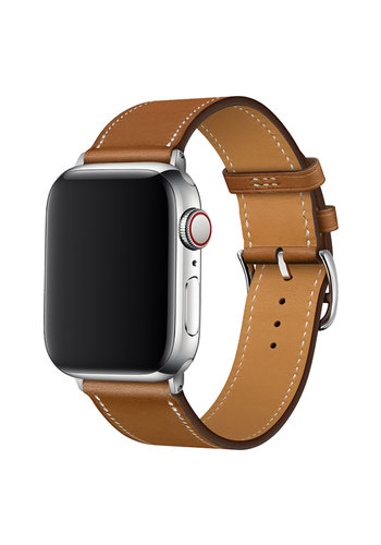  Devia Apple Watch PU-Lederarmband 42/44/45/49 mm Braun 