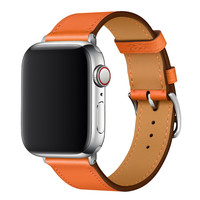 Apple watch PU Leather strap 38/40/41mm Orange
