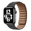 Devia Apple Watch Two-Tone Leather Strap 42/42/45/49mm Black