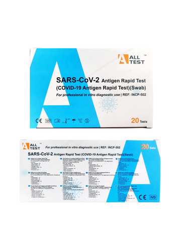  AllTest 800x COVID-19 Professional Test Kit (Tupfer) – 1 Karton 