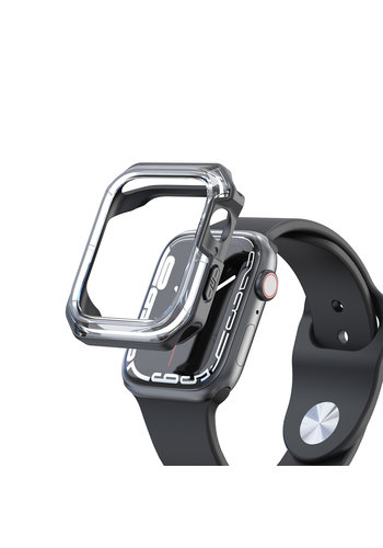  Devia Custodia Antiurto Apple Watch 40mm Transp. Nero 