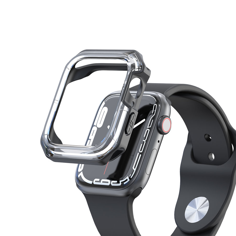 Odporny na wstrząsy futerał Apple Watch 40mm Transp. Czarny