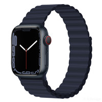 Apple Watch 42/44/45/49 mm Correa deportiva índigo - Serie Deluxe Sport3 Correa magnética