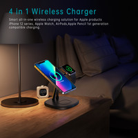 Caricabatterie wireless MagLeap 4in1