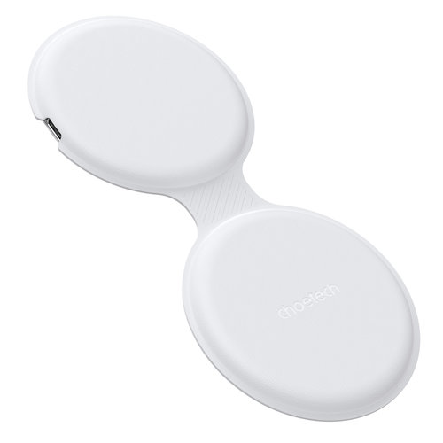  Choetech Caricabatterie wireless doppio compatto 2in1 