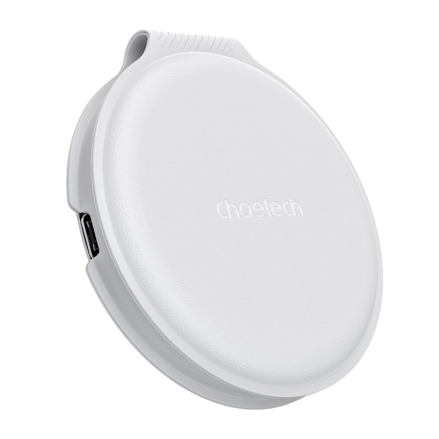 Caricabatterie wireless doppio compatto 2in1